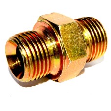 MS Double Nipple 'S' Series Hydraulic Hex Connector Adapter Male  Heavy Duty (5000PSI)
